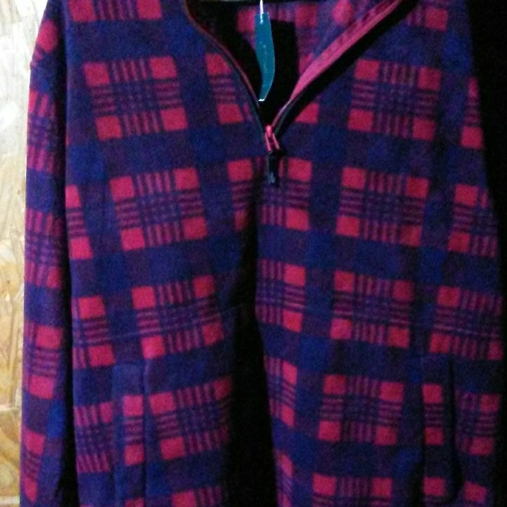 Brand new fleece half zip-up sweatshirt by crocodi